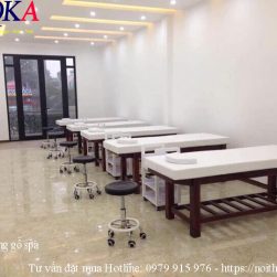 Giường matxa gỗ – QKA 03
