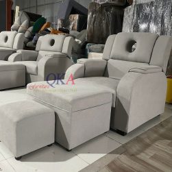 Mẫu ghế massage chân nâng hạ thủy lực