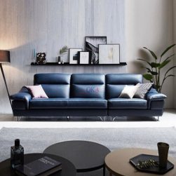 Bộ sofa da hiện đại – QKA 11HA5